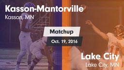 Matchup: Kasson-Mantorville vs. Lake City  2016