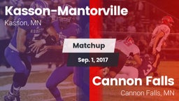Matchup: Kasson-Mantorville vs. Cannon Falls  2017