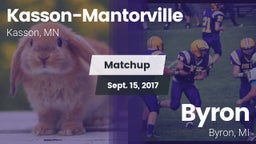 Matchup: Kasson-Mantorville vs. Byron  2017