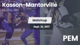 Matchup: Kasson-Mantorville vs. PEM 2017