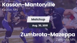 Matchup: Kasson-Mantorville vs. Zumbrota-Mazeppa  2018