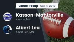 Recap: Kasson-Mantorville  vs. Albert Lea  2019