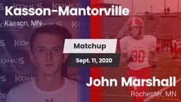 Matchup: Kasson-Mantorville vs. John Marshall  2020