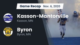 Recap: Kasson-Mantorville  vs. Byron  2020