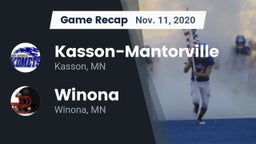 Recap: Kasson-Mantorville  vs. Winona  2020