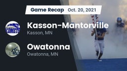 Recap: Kasson-Mantorville  vs. Owatonna  2021