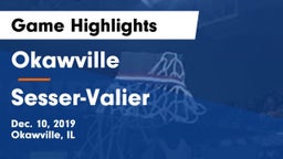 Okawville  vs Sesser-Valier  Game Highlights - Dec. 10, 2019