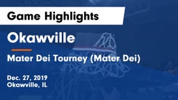 Okawville  vs Mater Dei Tourney (Mater Dei) Game Highlights - Dec. 27, 2019