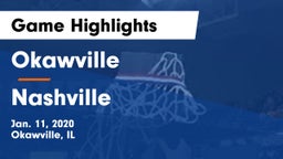 Okawville  vs Nashville  Game Highlights - Jan. 11, 2020