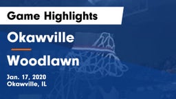 Okawville  vs Woodlawn  Game Highlights - Jan. 17, 2020