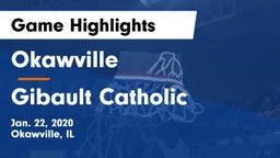 Okawville  vs Gibault Catholic  Game Highlights - Jan. 22, 2020