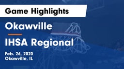 Okawville  vs IHSA Regional Game Highlights - Feb. 26, 2020