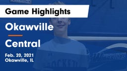 Okawville  vs Central  Game Highlights - Feb. 20, 2021