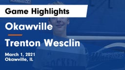 Okawville  vs Trenton Wesclin  Game Highlights - March 1, 2021