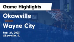 Okawville  vs Wayne City Game Highlights - Feb. 24, 2023