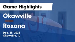 Okawville  vs Roxana  Game Highlights - Dec. 29, 2023