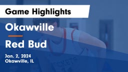 Okawville  vs Red Bud  Game Highlights - Jan. 2, 2024