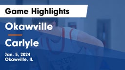 Okawville  vs Carlyle  Game Highlights - Jan. 5, 2024