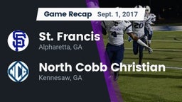 Recap: St. Francis  vs. North Cobb Christian  2017