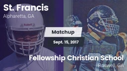 Matchup: St. Francis High vs. Fellowship Christian School 2017