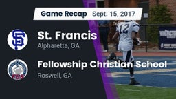 Recap: St. Francis  vs. Fellowship Christian School 2017