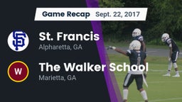 Recap: St. Francis  vs. The Walker School 2017