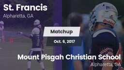Matchup: St. Francis High vs. Mount Pisgah Christian School 2017