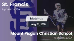 Matchup: St. Francis High vs. Mount Pisgah Christian School 2018