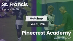 Matchup: St. Francis High vs. Pinecrest Academy  2018