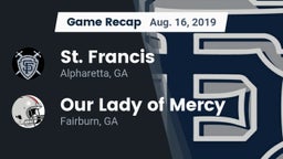 Recap: St. Francis  vs. Our Lady of Mercy  2019