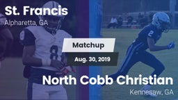 Matchup: St. Francis High vs. North Cobb Christian  2019