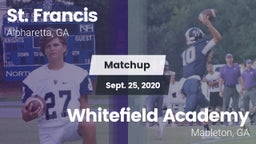 Matchup: St. Francis High vs. Whitefield Academy 2020