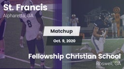 Matchup: St. Francis High vs. Fellowship Christian School 2020