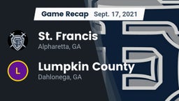 Recap: St. Francis  vs. Lumpkin County  2021