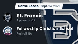 Recap: St. Francis  vs. Fellowship Christian School 2021