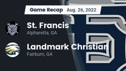 Recap: St. Francis  vs. Landmark Christian  2022