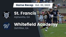 Recap: St. Francis  vs. Whitefield Academy 2023