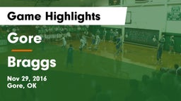 Gore  vs Braggs Game Highlights - Nov 29, 2016