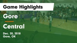 Gore  vs Central Game Highlights - Dec. 20, 2018
