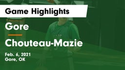 Gore  vs Chouteau-Mazie  Game Highlights - Feb. 6, 2021