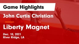 John Curtis Christian  vs Liberty Magnet  Game Highlights - Dec. 10, 2021