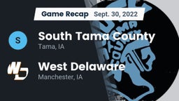 Recap: South Tama County  vs. West Delaware  2022