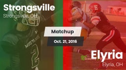 Matchup: Strongsville High vs. Elyria  2016