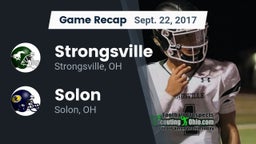 Recap: Strongsville  vs. Solon  2017