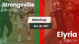 Matchup: Strongsville High vs. Elyria  2017