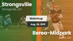 Matchup: Strongsville High vs. Berea-Midpark  2018
