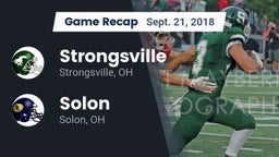 Recap: Strongsville  vs. Solon  2018