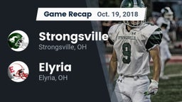 Recap: Strongsville  vs. Elyria  2018