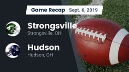 Recap: Strongsville  vs. Hudson  2019