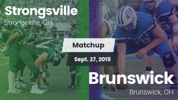 Matchup: Strongsville High vs. Brunswick  2019